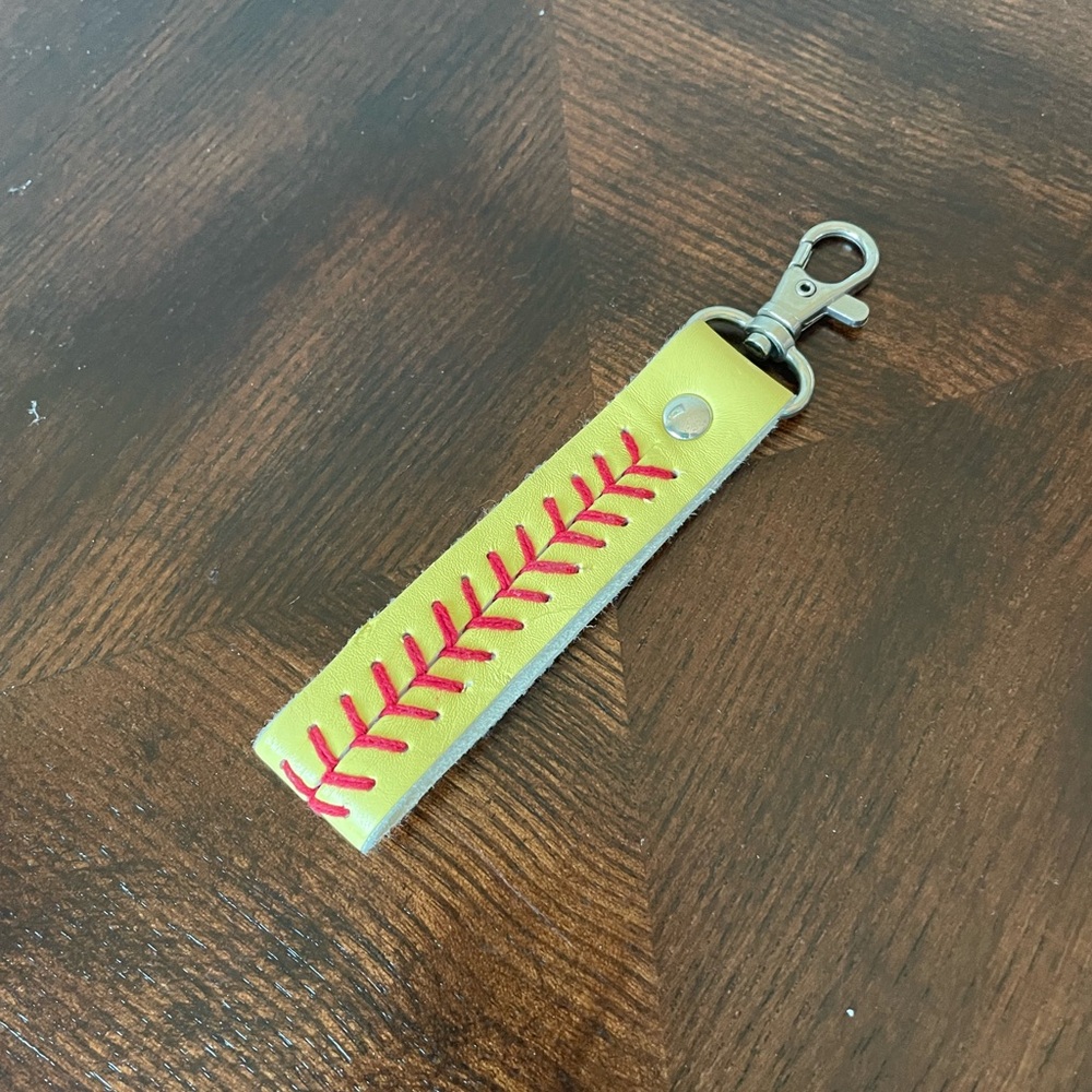 Baseball key chain